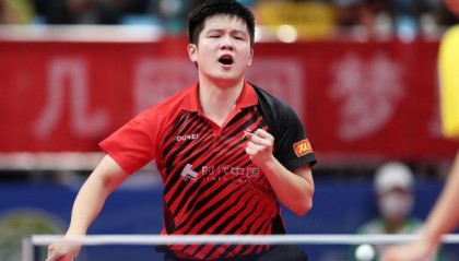 kaiyun-樊振东赢下“龙胖大战” 夺得世乒赛热身赛男单冠军